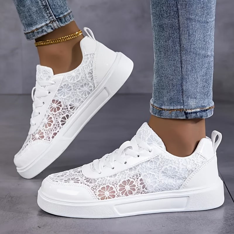 Lazo | Zapatillas de Encaje Floral