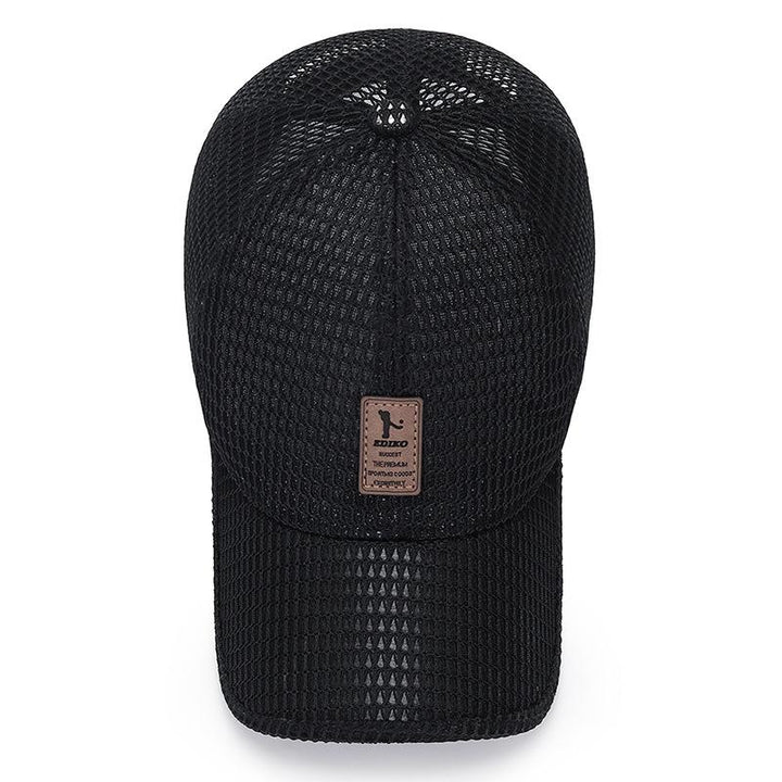 Gorra ligera y transpirable.