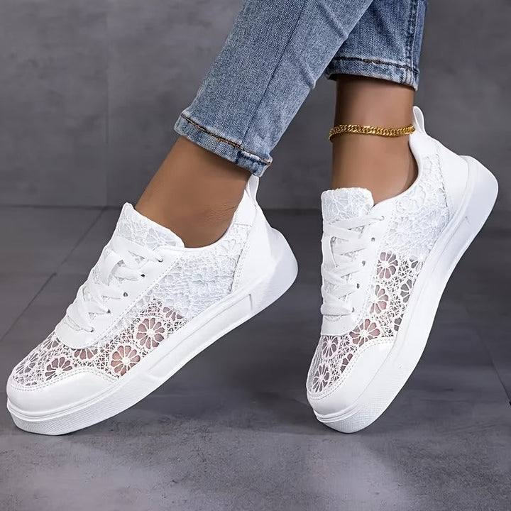 Lazo | Zapatillas de Encaje Floral