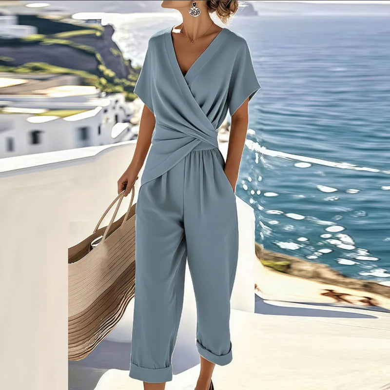 Colleen™ Elegante Conjunto de Verano de Dos Piezas