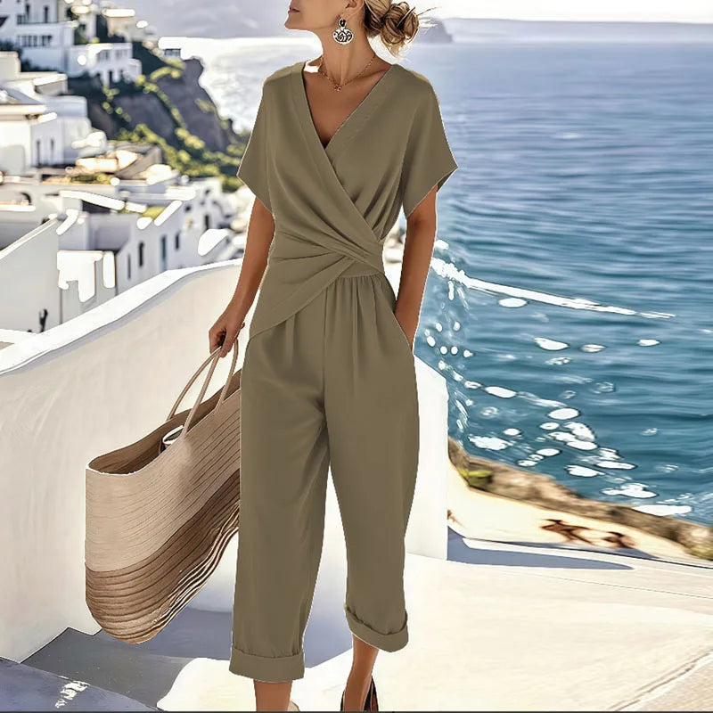 Colleen™ Elegante Conjunto de Verano de Dos Piezas