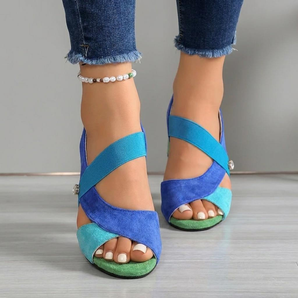 Valeria | Sandalias Cruzadas Cómodas