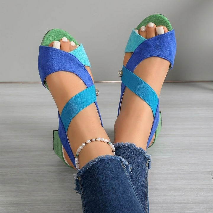 Valeria | Sandalias Cruzadas Cómodas
